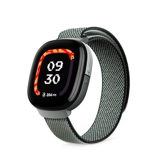Open Box - Fitbit - Google Fitbit Ace LTE Kids Smartwatch - Mild Black